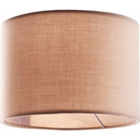 Aca Καπέλο Φωτιστικού Μπεζ με Διάμετρο 25cm