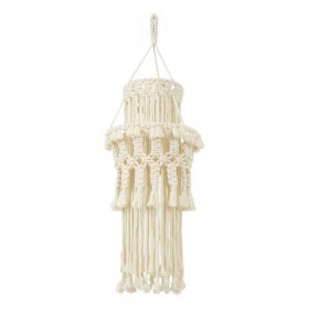 GloboStar Dorian Καπέλο Φωτιστικού Μπεζ με Πλάτος 30cm