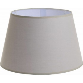 Inart Καπέλο Φωτιστικού Μπεζ με Διάμετρο 35cm