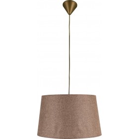 ARlight Καπέλο Φωτιστικού Καφέ με Διάμετρο 40cm