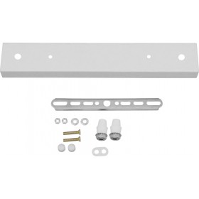 GloboStar Ροζέτα Φωτιστικού Οροφής Ορθογώνια 300x50mm με 2 Τρύπες Λευκή σε Λευκό Χρώμα 90821 GloboStar Ροζέτα Φωτιστικού Οροφής Ορθογώνια 300x50mm με 2 Τρύπες Λευκή σε Λευκό Χρώμα 90821