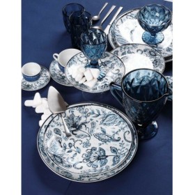 Cryspo Trio Mediterraneo Σερβίτσιο Πιάτων από Πορσελάνη Μπλε 20τμχΚωδικός: 25.275.40  Cryspo Trio Mediterraneo Σερβίτσιο Πιάτων από Πορσελάνη Μπλε 20τμχΚωδικός: 25.275.40