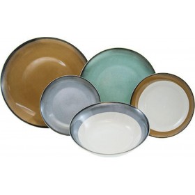 Cryspo Trio Fantastic Σερβίτσιο Πιάτων από Πορσελάνη Πολύχρωμο 20τμχ Cryspo Trio Fantastic Σερβίτσιο Πιάτων από Πορσελάνη Πολύχρωμο 20τμχ