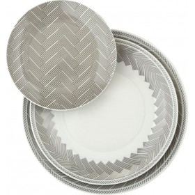 Cryspo Trio Plaza Σερβίτσιο Πιάτων από Πορσελάνη Μπεζ 20τμχΚωδικός: 2574340 