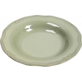 Espiel Tiffany Πιάτο Βαθύ Κεραμικό Φυστικί με Διάμετρο 24cmΚωδικός: RSL102  Espiel Tiffany Πιάτο Βαθύ Κεραμικό Φυστικί με Διάμετρο 24cmΚωδικός: RSL102