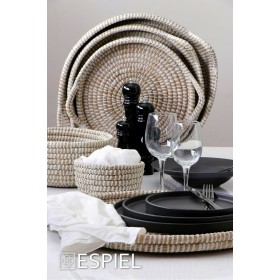 Espiel Step Πιάτο Ρηχό Κεραμικό Μαύρο με Διάμετρο 26cmΚωδικός: TLM131  Espiel Step Πιάτο Ρηχό Κεραμικό Μαύρο με Διάμετρο 26cmΚωδικός: TLM131