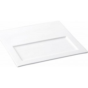 Espiel Πιατέλα Σερβιρίσματος Τετράγωνη Κεραμική Λευκή 36x36cmΚωδικός: HB5012 