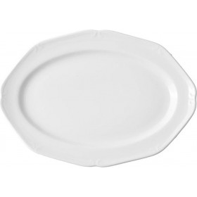 Espiel Classy Πιατέλα Σερβιρίσματος Οβάλ Κεραμική Λευκή 25x18.5cmΚωδικός: LEV315K1 