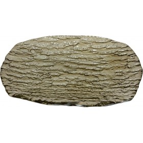 Espiel Ramos Πιατέλα Σερβιρίσματος Ορθογώνια Γυάλινη Ανθρακί 44x29cmΚωδικός: HOR1107 