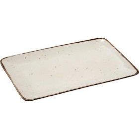 Espiel Terra Πιατέλα Σερβιρίσματος Ορθογώνια από Πορσελάνη Μπεζ 30.5x21cmΚωδικός: TLK108 