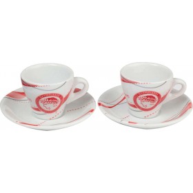 Fanatics Ολυμπιακός Σετ Φλιτζάνια Espresso από Πορσελάνη Λευκά 2τμχΚωδικός: ES097501  Fanatics Ολυμπιακός Σετ Φλιτζάνια Espresso από Πορσελάνη Λευκά 2τμχΚωδικός: ES097501