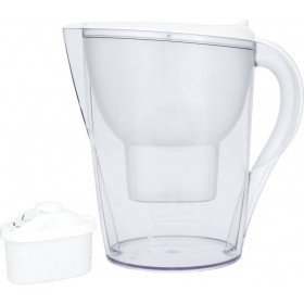 Brita Marella XL Κανάτα Σερβιρίσματος Πλαστική White με Φίλτρο Μaxtra+ 3500ml