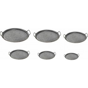 Espiel Δίσκος Σερβιρίσματος Μεταλλικός Μαύρος 6τμχΚωδικός: IST111  Espiel Δίσκος Σερβιρίσματος Μεταλλικός Μαύρος 6τμχΚωδικός: IST111