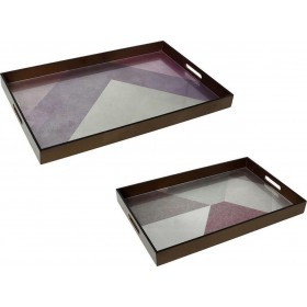 Espiel Δίσκος Σερβιρίσματος Ξύλινος Μωβ 2τμχΚωδικός: FUZ146  Espiel Δίσκος Σερβιρίσματος Ξύλινος Μωβ 2τμχΚωδικός: FUZ146