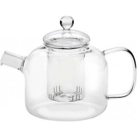 Espiel Τσαγιέρα Γυάλινη με Φίλτρο σε Διάφανο Χρώμα 725ml