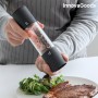 InnovaGoods Χειροκίνητος Μύλος Μπαχαρικών 2 Θέσεων Πλαστικός σε Μαύρο Χρώμα 22cmΚωδικός: V0100906 