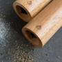 Navaris Σετ Χειροκίνητοι Μύλοι Μπαχαρικών από Ξύλο σε Μπεζ Χρώμα 20.5cm 2τμχΚωδικός: 49616.02 