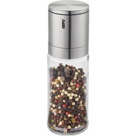 Gefu Lamola Χειροκίνητος Μύλος Μπαχαρικών Μεταλλικός σε Ασημί Χρώμα 16.6cmΚωδικός: 34637 