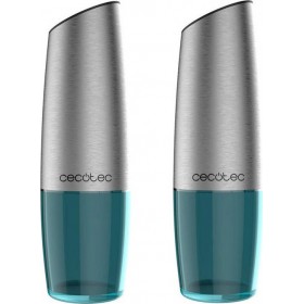 Cecotec Instantmill Gravity Σετ Ηλεκτρικοί Μύλοι Μπαχαρικών Inox σε Ασημί Χρώμα 2τμχΚωδικός: 04283 