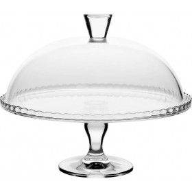 Pasabahce Τουρτιέρα Γυάλινη με Καπάκι και Πόδι Διάφανη 32x25x27cmΚωδικός: 95200  Pasabahce Τουρτιέρα Γυάλινη με Καπάκι και Πόδι Διάφανη 32x25x27cmΚωδικός: 95200
