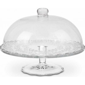 Marva Τουρτιέρα Γυάλινη με Καπάκι και Πόδι Διάφανη 29x29x16cmΚωδικός: 826000  Marva Τουρτιέρα Γυάλινη με Καπάκι και Πόδι Διάφανη 29x29x16cmΚωδικός: 826000