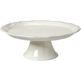 Espiel Τiffany Τουρτιέρα Κεραμική με Πόδι Κρεμ 33x33x12cmΚωδικός: RSC111K1  Espiel Τiffany Τουρτιέρα Κεραμική με Πόδι Κρεμ 33x33x12cmΚωδικός: RSC111K1