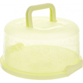 Τουρτιέρα Πλαστική με Καπάκι Κίτρινη 25x25x13cmΚωδικός: HUH-0048  Τουρτιέρα Πλαστική με Καπάκι Κίτρινη 25x25x13cmΚωδικός: HUH-0048