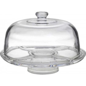 Click Τουρτιέρα Γυάλινη με Καπάκι και Πόδι Διάφανη 30.7x30.7x21cmΚωδικός: 6-70-504-0061  Click Τουρτιέρα Γυάλινη με Καπάκι και Πόδι Διάφανη 30.7x30.7x21cmΚωδικός: 6-70-504-0061