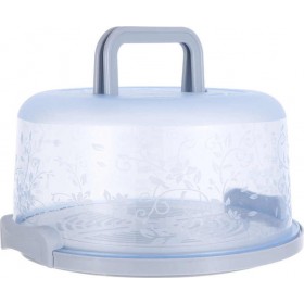 Τουρτιέρα Πλαστική με Καπάκι Μπλε 25x25x13cmΚωδικός: HUH-0047  Τουρτιέρα Πλαστική με Καπάκι Μπλε 25x25x13cmΚωδικός: HUH-0047