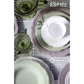 Espiel Τiffany Τουρτιέρα Κεραμική με Πόδι Λευκή 33x33x12cmΚωδικός: RSW111K1  Espiel Τiffany Τουρτιέρα Κεραμική με Πόδι Λευκή 33x33x12cmΚωδικός: RSW111K1