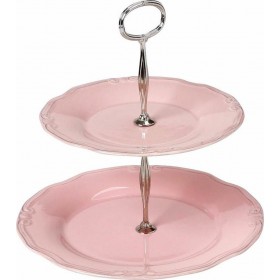 Espiel Tiffany Εταζέρα 2 Θέσεων από Πορσελάνη ΡοζΚωδικός: RSP112K1 