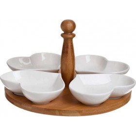 Click Ορντεβιέρα 4 Θέσεων από Πορσελάνη με ΒάσηΚωδικός: 6-60-476-0012 