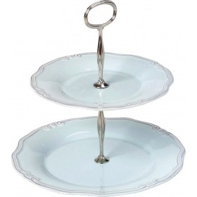 Espiel Tiffany Εταζέρα 2 Θέσεων από Πορσελάνη ΓαλάζιαΚωδικός: RSB112K1 
