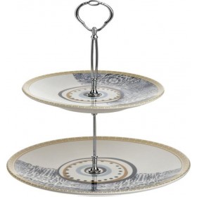 Inart Εταζέρα 2 Θέσεων ΚεραμικήΚωδικός: 3-60-022-0023  Inart Εταζέρα 2 Θέσεων ΚεραμικήΚωδικός: 3-60-022-0023