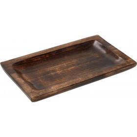 Espiel Πλατώ Σερβιρίσματος Ξύλινο 28x18cm 2τμχΚωδικός: REV139 