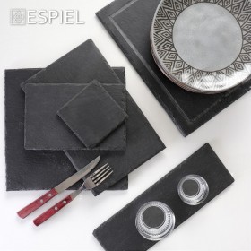 Espiel Πλατώ Σερβιρίσματος από Πέτρα 30x30cmΚωδικός: FAV110 