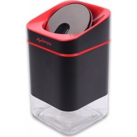 Luigi Ferrero Αλατιέρα/Πιπεριέρα Γυάλινη Μαύρη