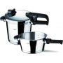 Fissler Coronal Χύτρες Ταχύτητας Set Quattro 8lt και 4lt