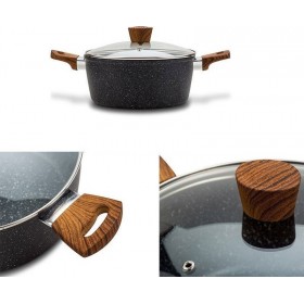 Nava Nature Βαθιά Κατσαρόλα από Αλουμίνιο 7.5lt / 28cmΚωδικός: 10-144-122 