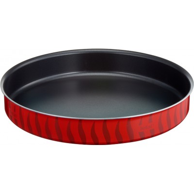 Tefal Coral Flame Ταψί Στρογγυλό Αλουμινίου με Αντικολλητική Επίστρωση 30cmΚωδικός: J13293 