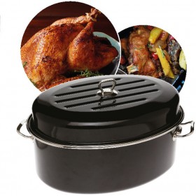 Juro-Pro Oval Brater Γάστρα Οβάλ από Αλουμίνιο 42x28cmΚωδικός: 33-02-003  Juro-Pro Oval Brater Γάστρα Οβάλ από Αλουμίνιο 42x28cmΚωδικός: 33-02-003