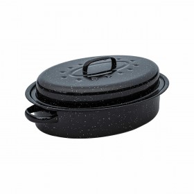 Estia Γάστρα Οβάλ από Αλουμίνιο με Σχάρα 40x27cmΚωδικός: 01-9045  Estia Γάστρα Οβάλ από Αλουμίνιο με Σχάρα 40x27cmΚωδικός: 01-9045