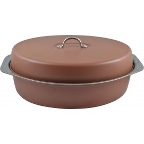 Estia Γάστρα Οβάλ από Αλουμίνιο 43x29cmΚωδικός: 01-7201  Estia Γάστρα Οβάλ από Αλουμίνιο 43x29cmΚωδικός: 01-7201