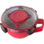 Ecolife Double Wall Round Δοχείο Φαγητού Θερμός Πλαστικό Ροζ 850mlΚωδικός: 33-BO-9071 
