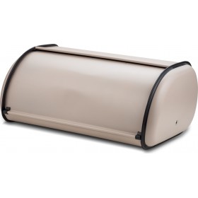 Nava Ψωμιέρα με Καπάκι Μεταλλική σε Γκρι Χρώμα 43.5x43.5x18.5cm