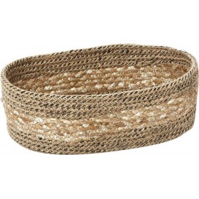 Espiel Ψωμιέρα Οβάλ Ψάθινη 25x13x9cm