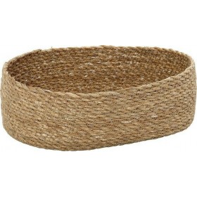Espiel Καλάθι Ψωμιού Ψάθινο σε Μπεζ Χρώμα 22x14x6cm