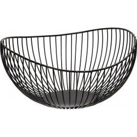 Espiel Φρουτιέρα Μεταλλική Μαύρη 37.5x37.5x19cm Espiel Φρουτιέρα Μεταλλική Μαύρη 37.5x37.5x19cm
