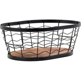 Espiel Φρουτιέρα Μεταλλική Μαύρη 36x25x13cm Espiel Φρουτιέρα Μεταλλική Μαύρη 36x25x13cm