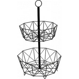 Espiel Φρουτιέρα Μεταλλική Μαύρη 30x37x60cm Espiel Φρουτιέρα Μεταλλική Μαύρη 30x37x60cm